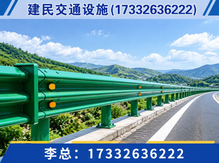 廊坊经济技术开发区高速护栏展示图